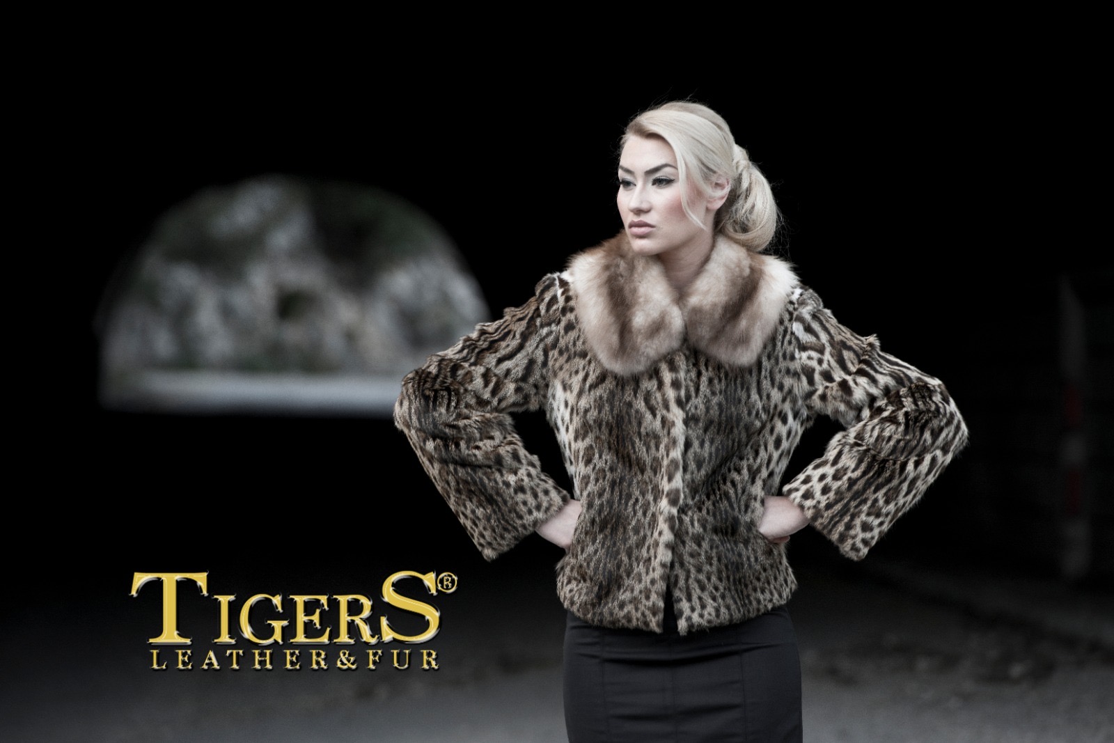 Tiger LEATHER (Mink fur coats)